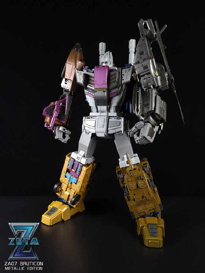 ZETA TOYS ZA 07 ZA07 BRUTICON COMBINER METALLIC EDITION New Arrival ZETA TOYS ZA 07 ZA07 BRUTICON COMBINER METALLIC EDITION New Arrival